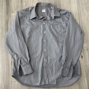 Armani Collezioni Men's Button Down Dress Shirt Made in Italy